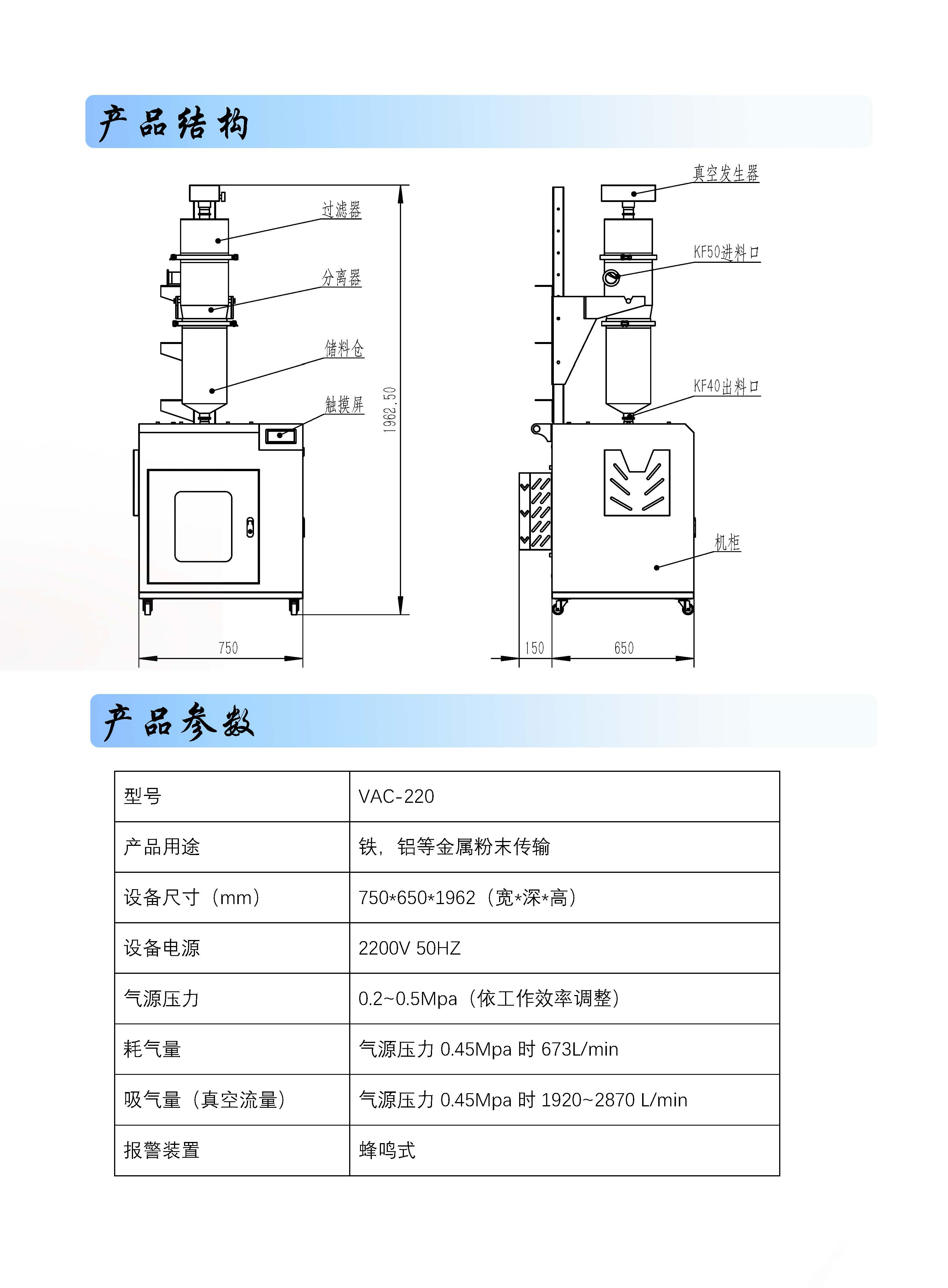 真空上料機說明